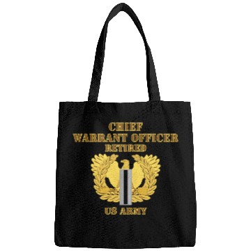 Discover Warrant Officer 5 CW5 w Eagle US Army Retired Bags