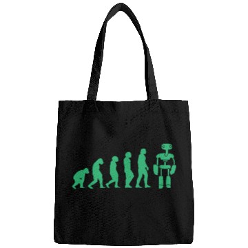 Discover Robot Evolution Robotics AI Science Fiction Bags