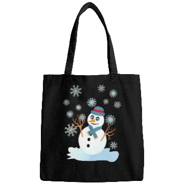 Discover Funny snowman christmas Bags