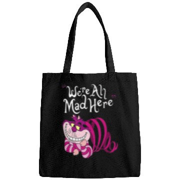 Discover Cheshire Cat Were all Mad Here Cat 1669 Bags