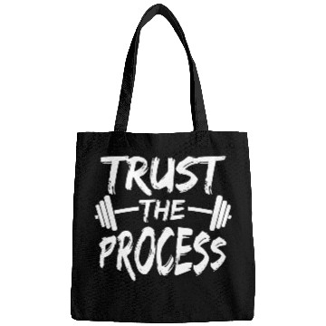 Discover Trust The Process Motivational Quote Gym Workout S Bags