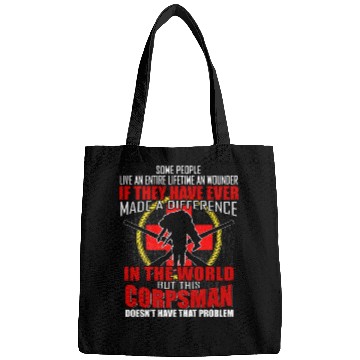 Discover Devil US Navy Corpsman DOC Badass Army Veteran Bags