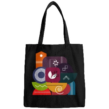 Discover Abstract Geometric Shapes Bags