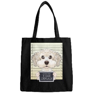 Discover Dear Mom I Can Explain I Bichon Frise Mom I Bichon Bags