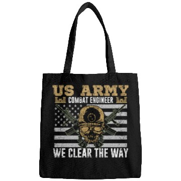 Discover Vintage US Army Combat Engineer 12B Military Pride Bags