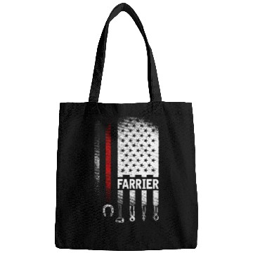 Discover Farrier, US Patriotic Flag, Bags