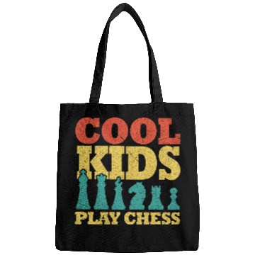 Discover Chess Board Game Player Lover Cool Kids Bags