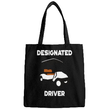 Discover Designated Driver Bags Funny Golf Cart Golfers
