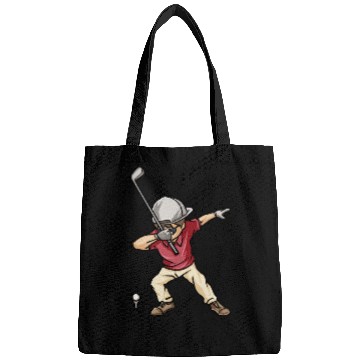 Discover Dabbing Golf Player Golfer, Golfing Funny Bags