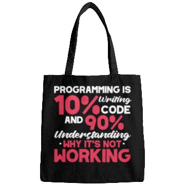 Discover Life Motto Software Developer Bags