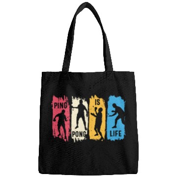 Discover Ping Pong Lovers - Table Tennis - Ping Pong Saying Bags