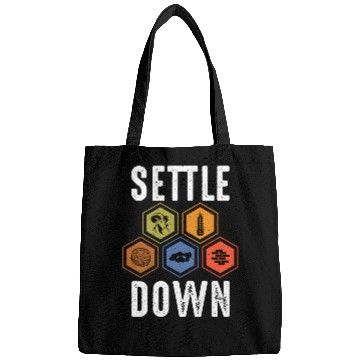 Discover Settle Down Board Game Night Settle Trade Build Bags