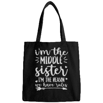 Discover Sister Bags, I'm the Middle Sister I Am Reason