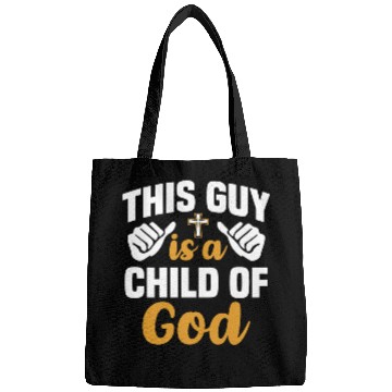 Discover Guy Child of God Christian Religious Apparel Bags