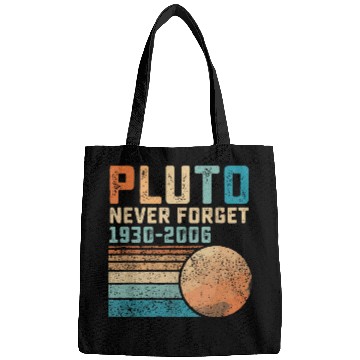 Discover Pluto Never Forget Bags