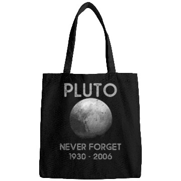 Discover Pluto Never Forget Bags