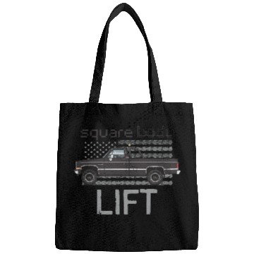 Discover Square Body Lift Black Bags