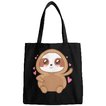 Discover Cute Sloth Animal Drawing Bags