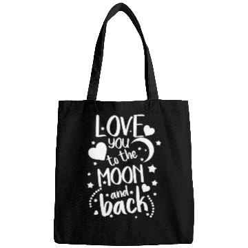 Discover I Love You To The Moon And Back Bags