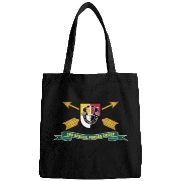 Discover Army 3rd Special Forces Group Flash w Br Ribbon Bags