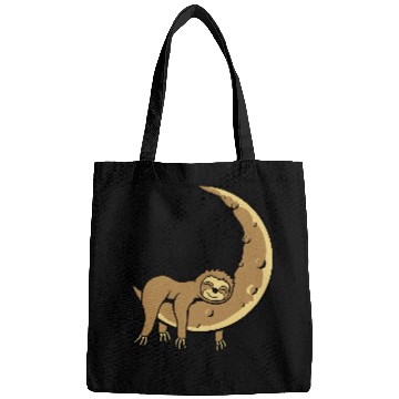 Discover Lazy moon sloth Bags
