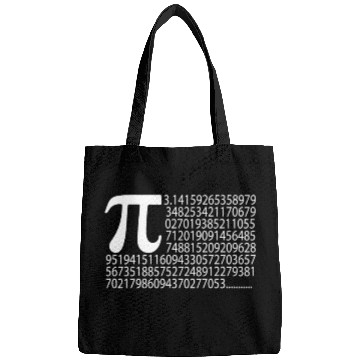 Discover Pi Day Symbol 3.14 Pi Number Math Science Lover Bags