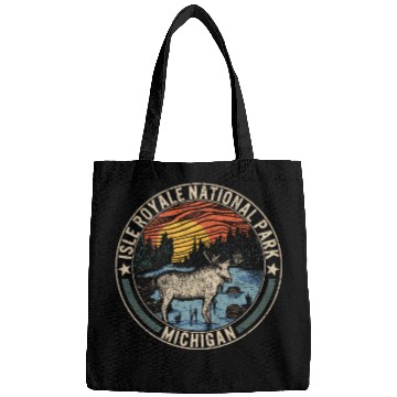 Discover Isle Royale National Park Bags, Michigan Moose