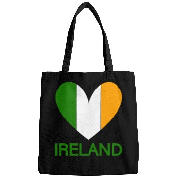 Discover ireland heart Bags