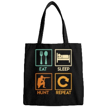 Discover Eat Sleep Hunt Repeat Hunter hunt Bags