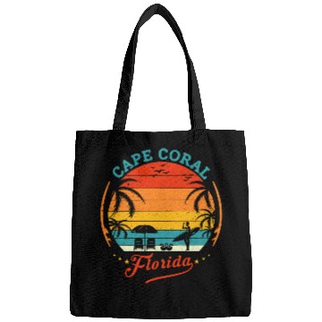 Discover Cape Coral Est.1973 Vintage Florida summer Gift Bags