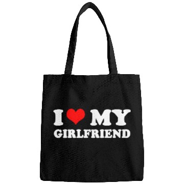 Discover i love my girlfriend Bags