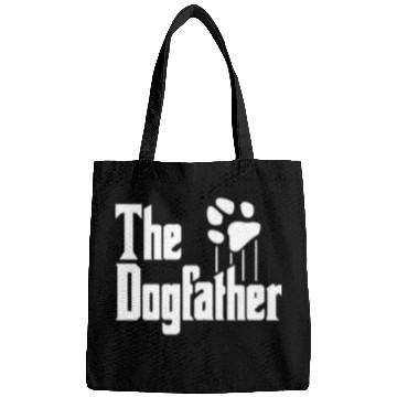 Discover Dog Dad Dogs The Dogfather Bags