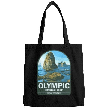 Discover OLYMPIC national park Washington usa Bags