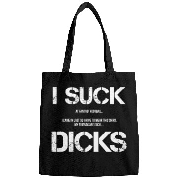 Discover Fantasy Football Loser I Lost League Shame funny Bags