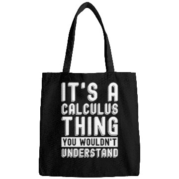 Discover Calculus Mathematics Math Bags