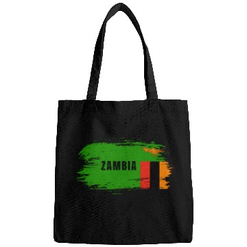 Discover Zambia Vintage Flag Bags
