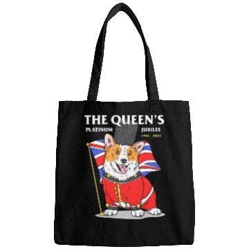 Discover The Queen Platinum Jubilee 2022 Corgi Bags