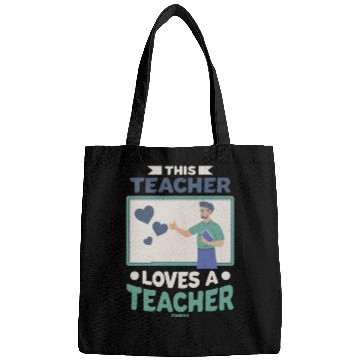 Discover This Teacher Loves A Teacher Bags