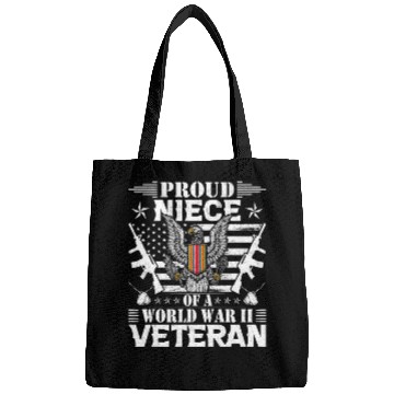 Discover Proud Niece of a World War Il Veteran Bags
