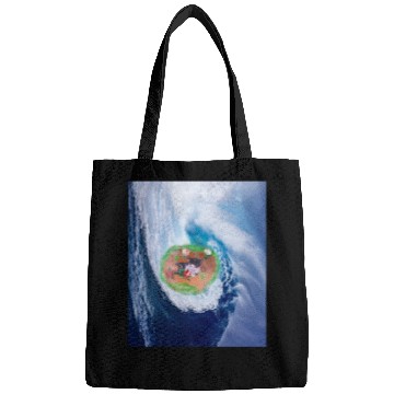 Discover cute cat with green flowers Bags