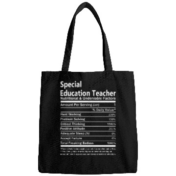 Discover Special Education Teacher Bags - Nutritional An