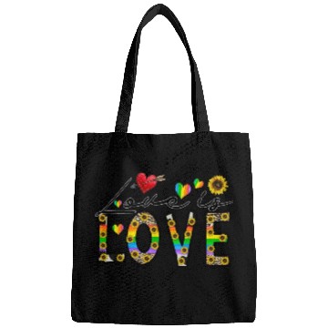 Discover Love is Love Bags