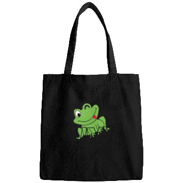 Discover Frog Do The Jump Thing Bags