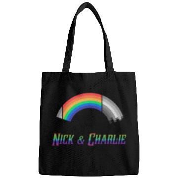 Discover Heartstopper Rainbow LBGTQIA+ Nick and Charlie Bags