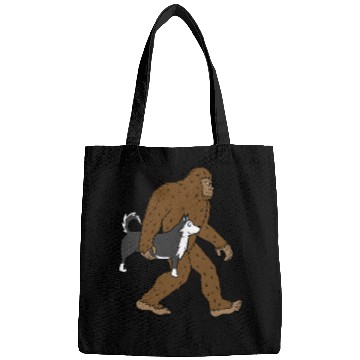 Discover Bigfoot Sasquatch Carrying Husky Bags