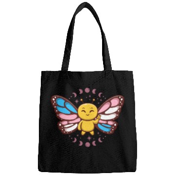 Discover Transgender Monarch Butterfly Trans Subtle Pride Bags