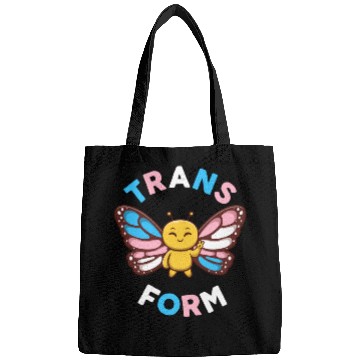Discover Transgender Monarch Butterfly Trans Form Kawaii Bags