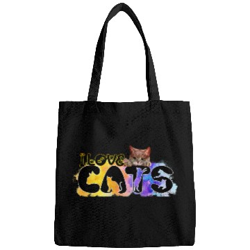 Discover I love Cats Classic Bags