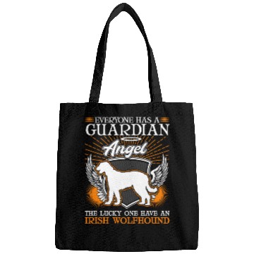 Discover Irish Wolfhound Guardian Angel Bags
