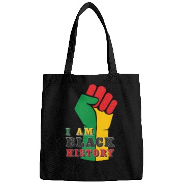 Discover I Am Black History, Juneteenth, Freedom Day Bags
